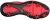 Pure Platinum/Bright Crimson/Black : Sole View